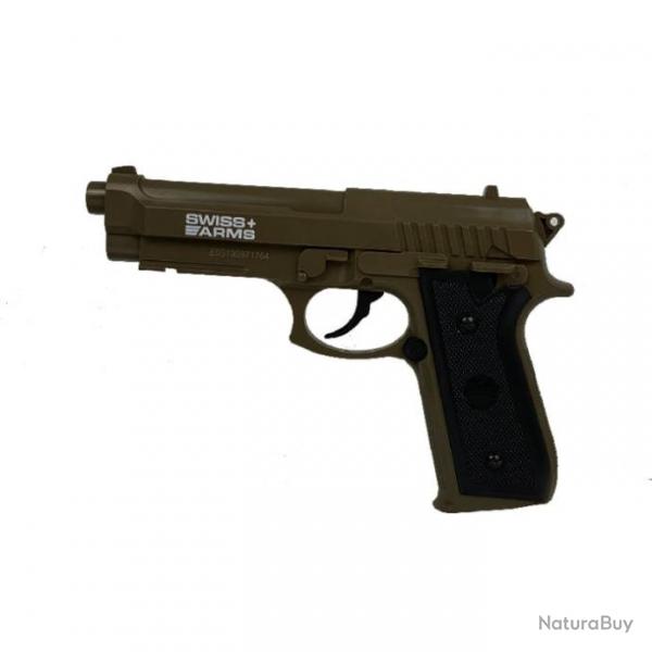 Pistolet  plomb Swiss Arms  SA 92 Co2 BAX - Noir
