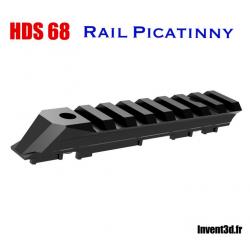 Rail Picatinny pour HDS68 T4E - Lunette