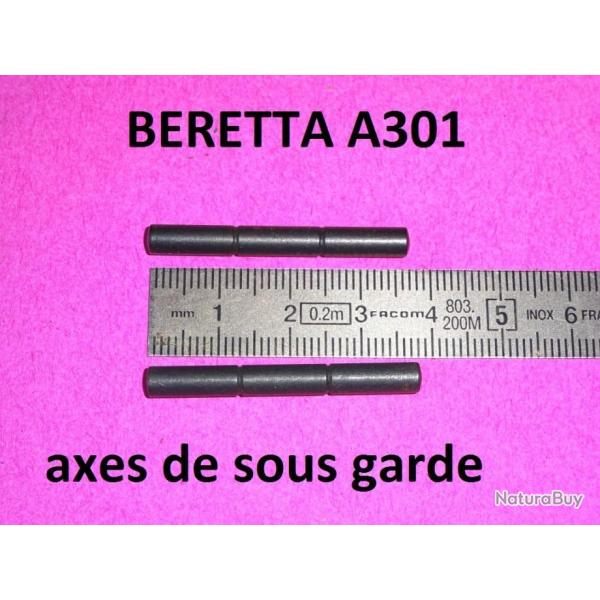 2 axes NEUFS sous garde fusil BERETTA A301 A 301 - VENDU PAR JEPERCUTE (a5478)