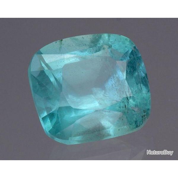Pierre prcieuse Nigeria coussins meraude 1.01ct !!