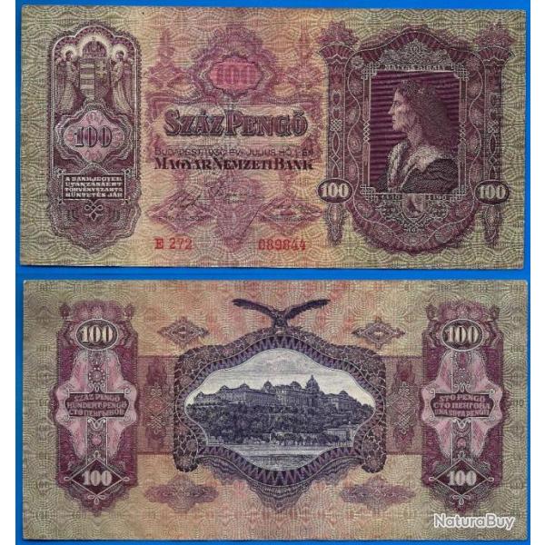 Hongrie 100 Pengo 1930 Europe Centrale Billet Forint