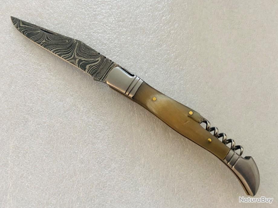 Couteau Laguiole Essentiel 12 cm Corne de buffle