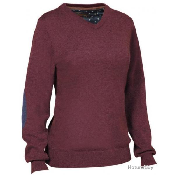 Pull femme ARTHEMIS prune Club Interchasse