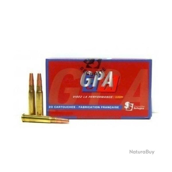 Munitions SOLOGNE cal.8x68s gpa 196gr 12.7g par 20