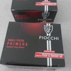 Amorces Fiocchi small pistol 3000 pse. (2 boîtes de 1500)