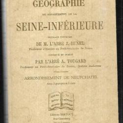 géographie du département de la seine-inférieure abbé j.bunuel arrondissement de neufchatel (en bray