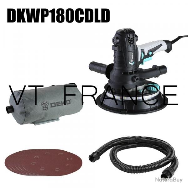 Ponceuse Orbitale PRO 900W 180mm, Modele: DKWP180CDLD