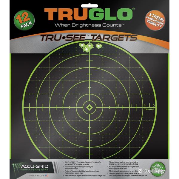 Cible TRUGLO  impact diamtre 26 cm