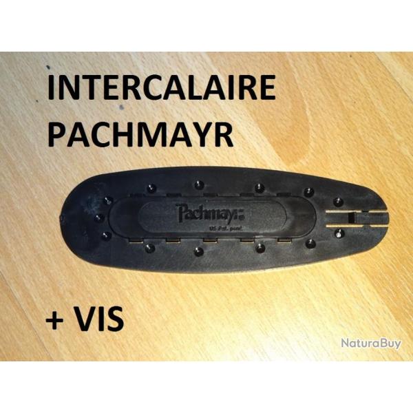 plaque intercalaire PACHMAYR PQC + VIS pour plaque plaque plate - VENDU PAR JEPERCUTE (s4191)