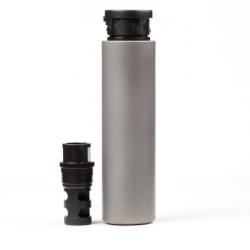 Modérateur de son Ase Utra SL7i-BL Cal.30 filetage 5/8-24 inox avec frein de bouche