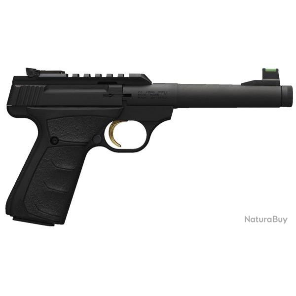 Pistolet Browning Buck Mark camper UFX noir cal.22LR 10+1 cps filet