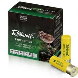 ROTTWEIL CAL.20/70 GAME EDITION BECASSE 30G N°9 PAR 25