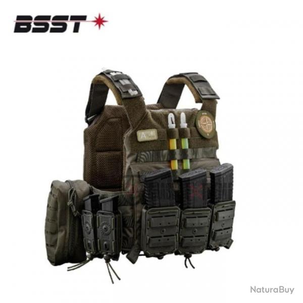 Porte-Plaques BSST C-1 Molle Standard Vert OD