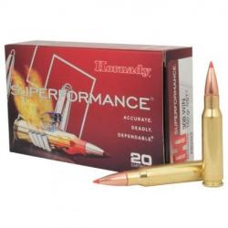 Munitions HORNADY calibre 308 Win Superformance SST 165gr - 10.7g x20