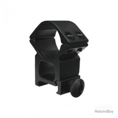 Colliers Montage Lunette YONCONO - 25.4mm Pour Rail 21mm - Chasse/Tir Tactique - Alliage Aluminium