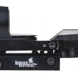 LANCER TACTICAL Point Rouge Reflex long Noir 21mm CA-401BLC
