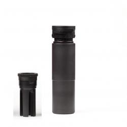 Modérateur de son Ase Ultra JET-Z CQBS-BL cal.223 filetage M13X1 avec borelhiper flash hider