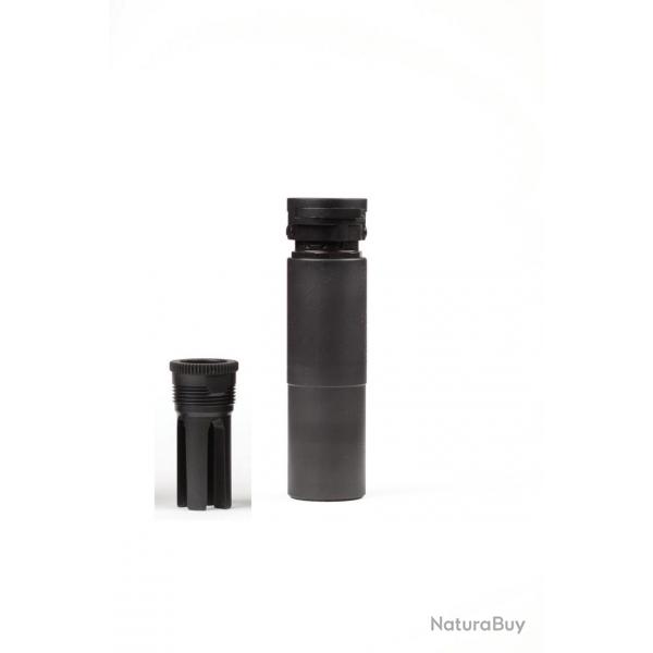 Modrateur de son Ase Ultra JET-Z CQBS-BL cal.223 filetage M13X1 avec borelhiper flash hider