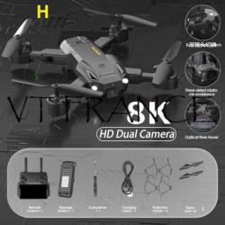 Drone Pro GPS 5G Telecommande 3km 8K 6K, Modele: H