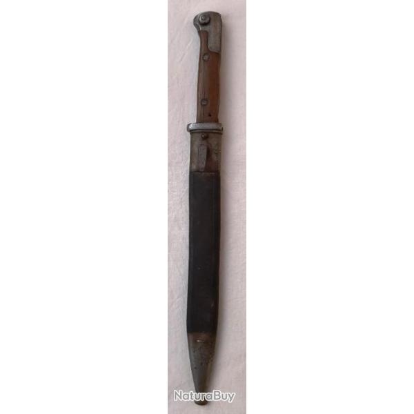 Baonnette Allemande Mauser 1871/84 modifie Guerre 1914-1918 WWI ORIGINAL