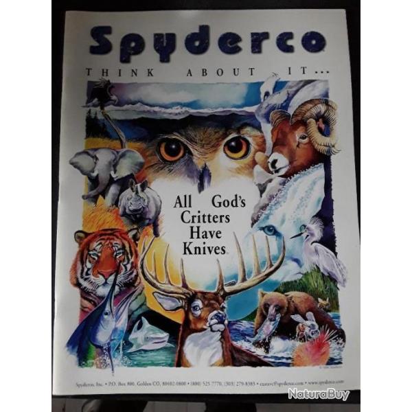 catalogue spyderco 1996