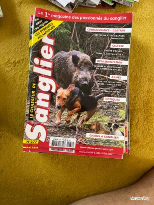 Magazine le chasseur de sanglier Revues de Chasse 9654691