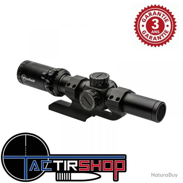 Kit complet Lunette de tir type AR15 Firefield RapidStrike 1-6x24 SFP