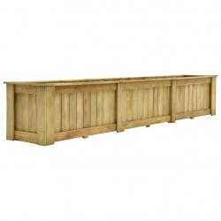 Jardinière surélevée 291 x 50 x 50 cm bois de pin imprégné 02_0000846