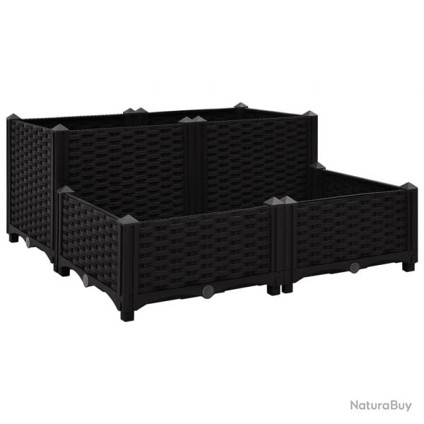 Lit surlev jardinire bac  fleurs pot de plantes lit de plantation jardin balcon terrasse extri
