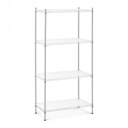 Étagère charge lourde métallique professionnel 90 x 45 x 180 cm 1 000 kg tapis compris 14_0001525