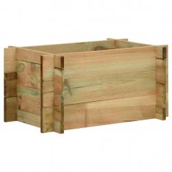 Jardinière surélevée pour légumes bois de pin imprégné 40 cm 02_0000860