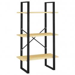 Étagère de rangement 60 x 30 x 105 cm bois de pin massif 02_0000686