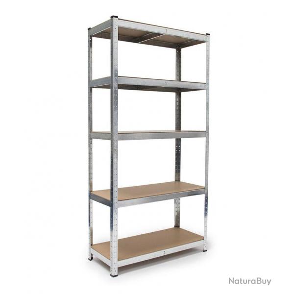 tagre de rangement charge lourde 179 cm acier galvanis argent 13_0001061