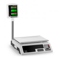 Balance de contrôle 30 kg / 1 g 34 x 23 cm 2 LCD 14_0000600