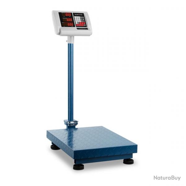 Balance plate-forme professionnelle Industrielle - 150 kg / 10 g - 40 x 50 cm - Compacte 14_0000636