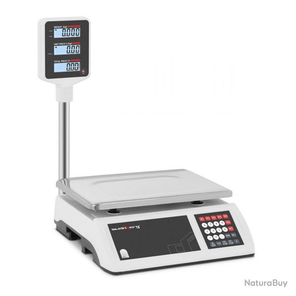 Balance de contrle 15 kg / 2 g - LCD - Afficheur sur trpied 14_0000603