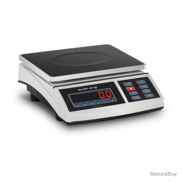 Balance de table cuisine pse aliment - 6 kg / 0,2 g - 21 x 27 cm - LED 14_0000044
