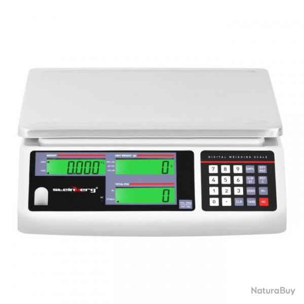 Balance compteuse - 30 kg / 1 g - 3 crans LCD - Batterie 72 h 14_0000595