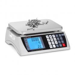 Balance compteuse 30 kg / 1 g LCD batterie 72 h acier inoxydable plastique 14_0000596