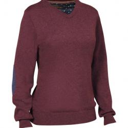 Pull Femme Club Interchasse Arthemis Prune