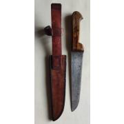 Ancien grand couteau de boucher ou de chasse Nogent