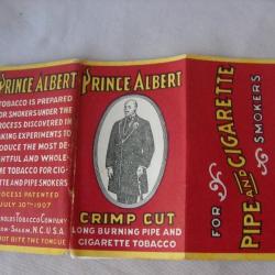 WW2 US PAQUET DE PAPIER A CIGARETTES AMÉRICAIN " PRINCE ALBERT. " RÉFÉRENCÉ 5