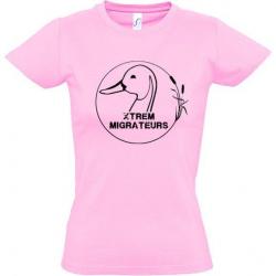 Tee shirt enfant rose XTREM MIGRATEURS