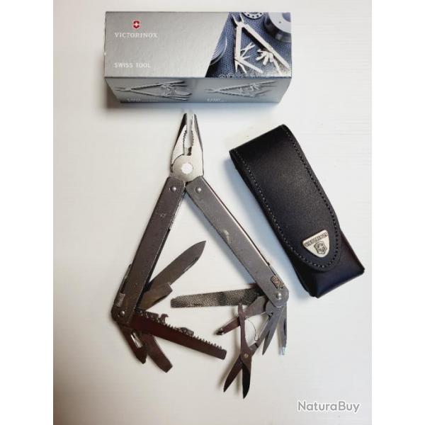 PINCE MULTIFONCTIONS couteau VICTORINOX SWISSTOL X + ETUI CUIR