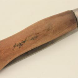 Ancien couteau Opinel N°7, "la main couronnée à 2 traits"