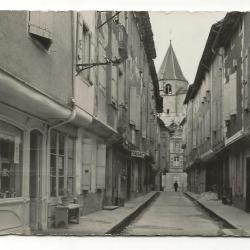 Carte postale 1957 - SORÈZE (81) - Rue du Maquis