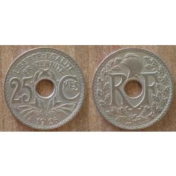 France 25 Centimes 1926 Neuve Piece Lindauer Franc