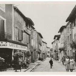 Années 50 - Carte postale - Montricoux (82) - La Grand'Rue