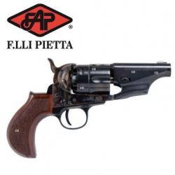 Revolver Pietta 1862 Colt pocket police calibre 44 canon 3 pouces snubnose acier