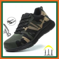 Chaussures de sécurité - Camouflage - Chaussures tactique - Livraison gratuite et rapide